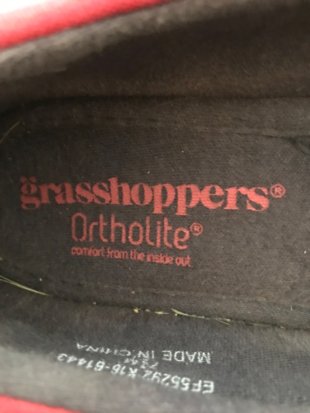 Grasshoppers 7 7.5M Women's Red & White Slip-On Keds style Boat Shoes Clean! - Picture 10 of 11